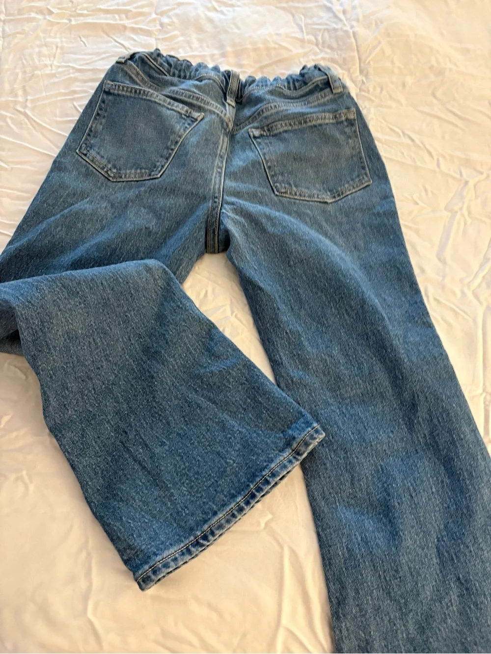 Old Navy Kids Blue Denim Jeans with Braided Waist